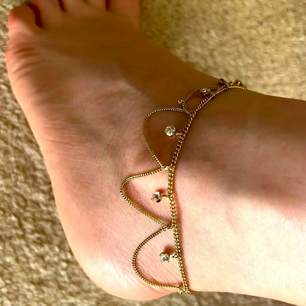 COPY - Anklet gold tone - Picture 2 of 4